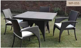 Luxury Wicker Dining Set