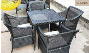 Modern Wicker Lounge & Dining Set