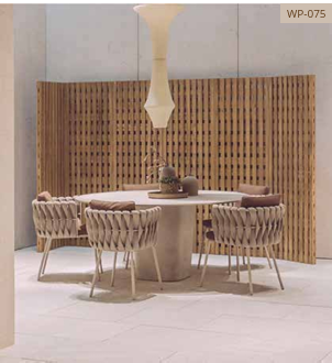 Woven Rope Outdoor Dining Set