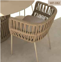 Natural Rope Woven Armchair